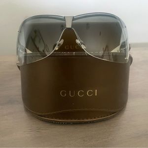 White with grey lenses